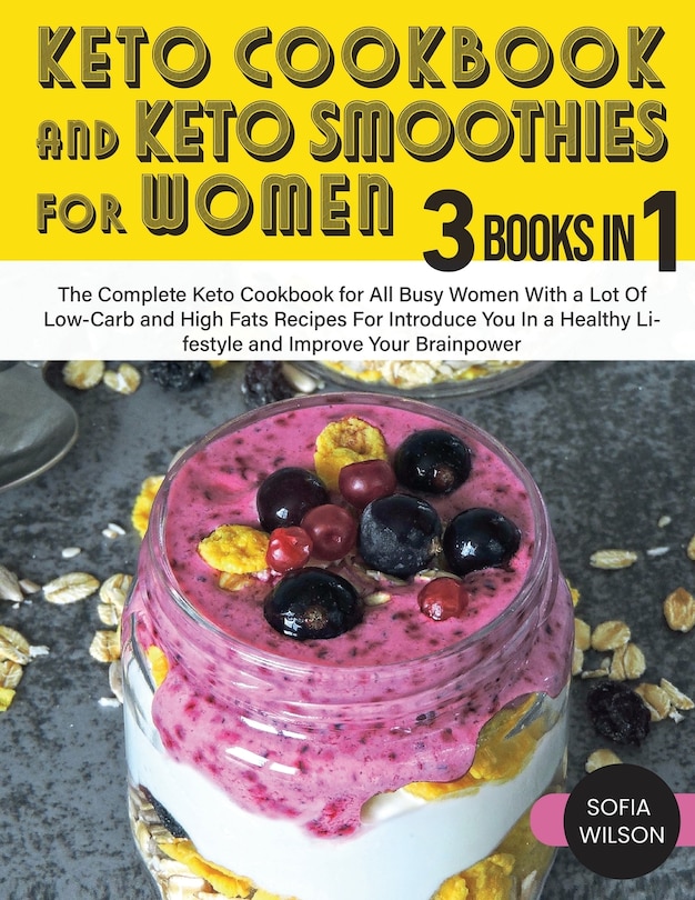 Couverture_Keto Cookbook and Keto Smoothies for Women