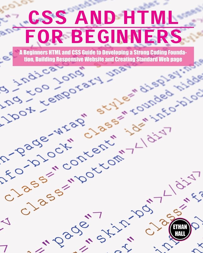 Couverture_CSS and HTML for beginners