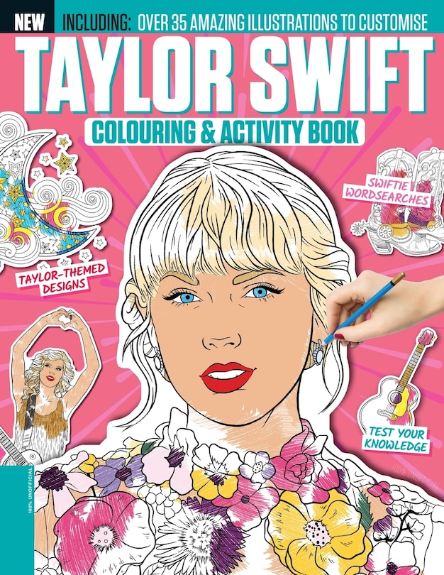 Couverture_Taylor Swift Colouring & Activity Book