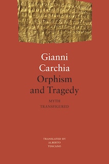 Front cover_Orphism and Tragedy