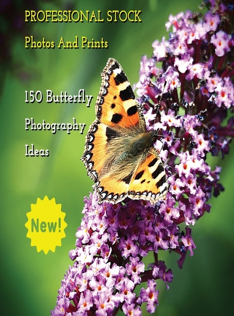 Front cover_Professional Stock Photos And Prints - 150 Butterfly Photography Ideas - Full Color Hd