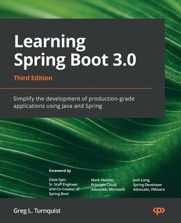 Front cover_Learning Spring Boot 3.0 - Third Edition