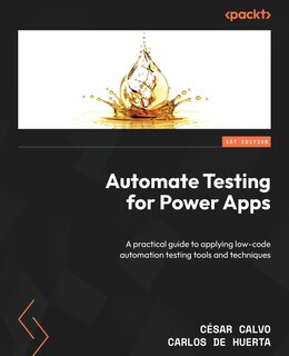 Couverture_Automate Testing for Power Apps
