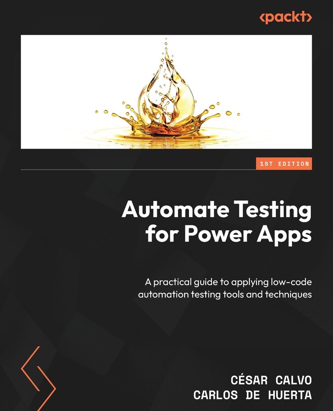 Couverture_Automate Testing for Power Apps
