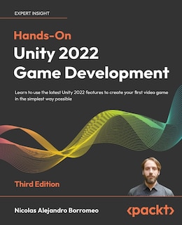 Couverture_Hands-On Unity 2022 Game Development - Third Edition