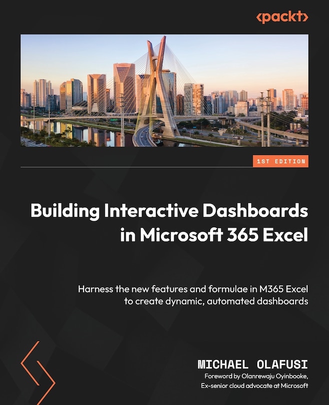 Front cover_Building Interactive Dashboards in Microsoft 365 Excel