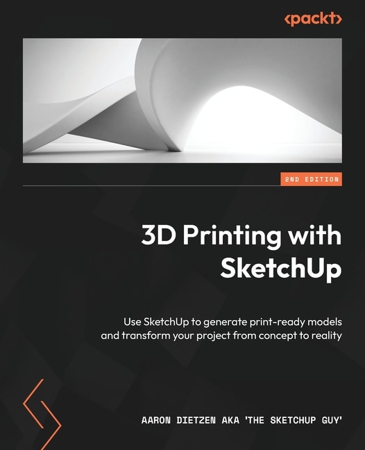 Front cover_3D Printing with SketchUp - Second Edition