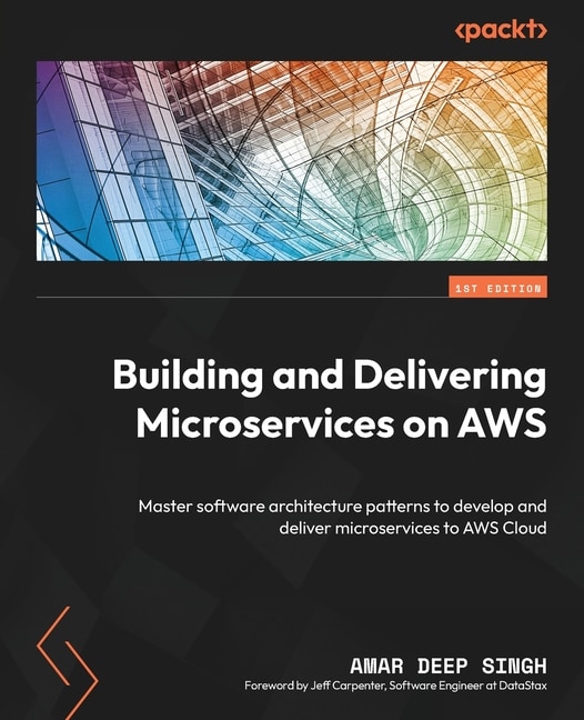 Couverture_Building and Delivering Microservices on AWS