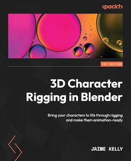 Front cover_3D Character Rigging in Blender