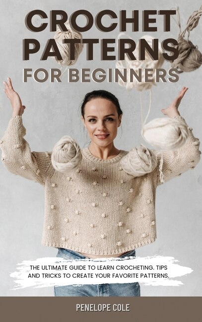 Front cover_Crochet Patterns for Beginners