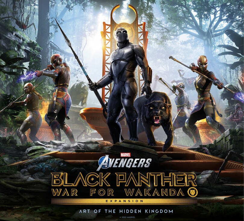 Front cover_Marvel's Avengers: Black Panther: War for Wakanda Expansion: Art of the Hidden Kingdom