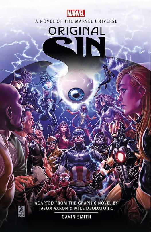 Front cover_Marvel's Original Sin Prose Novel