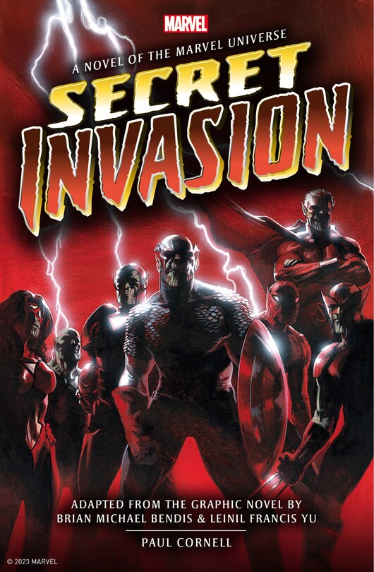 Front cover_Marvel's Secret Invasion Prose Novel