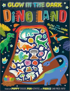 Couverture_GLOW IN THE DARK PUFFY STICKERS DINO LAN
