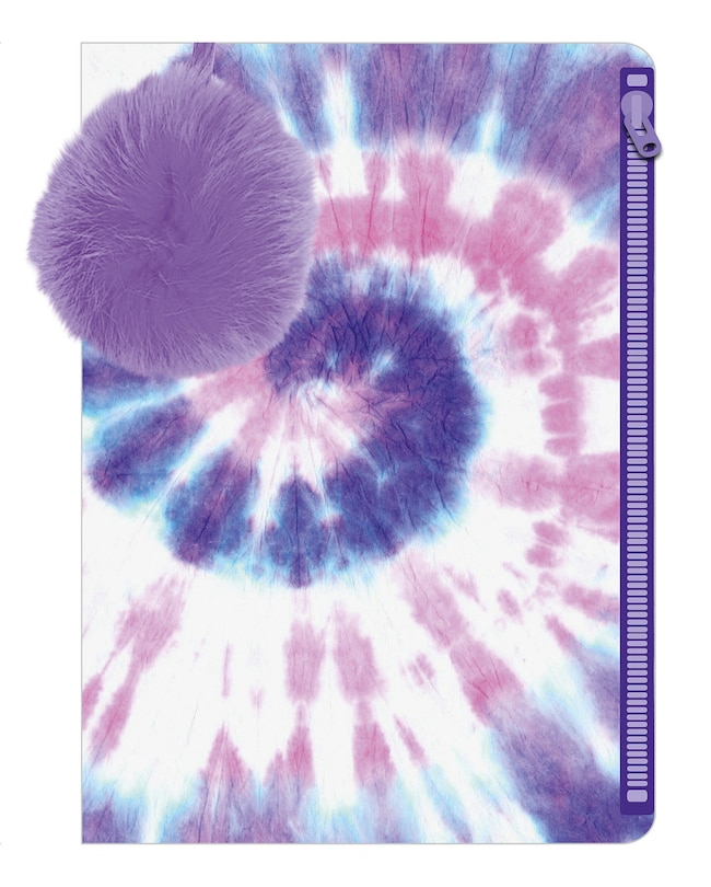 Front cover_Tie Dye Pouch with Pompom
