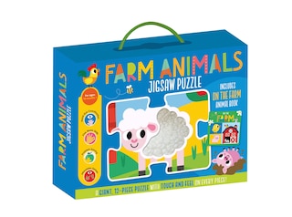 Front cover_FARM ANIMALS JIGSAW PUZZLE & BK