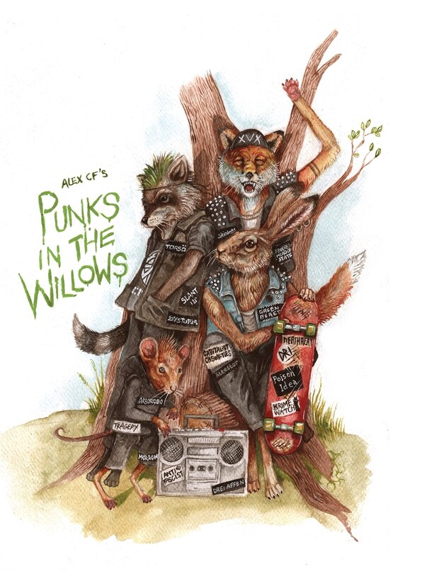 Front cover_Punks In The Willows (Hardcover)