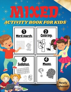 Front cover_Mixed Activity Book for Kids