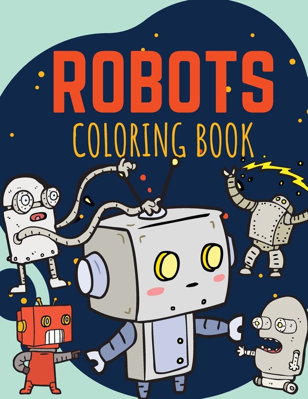 Couverture_Robots Coloring Book