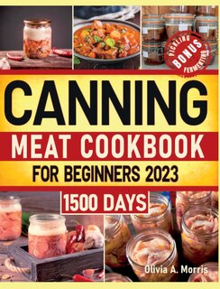 Front cover_Canning Meat Cookbook for Beginners