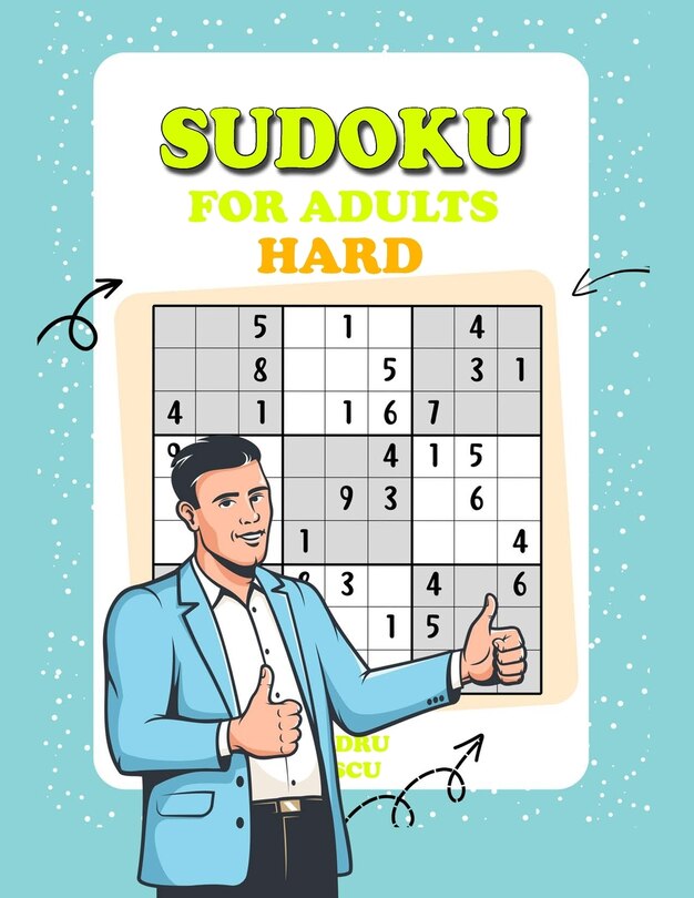 Couverture_Sudoku for Adults Hard