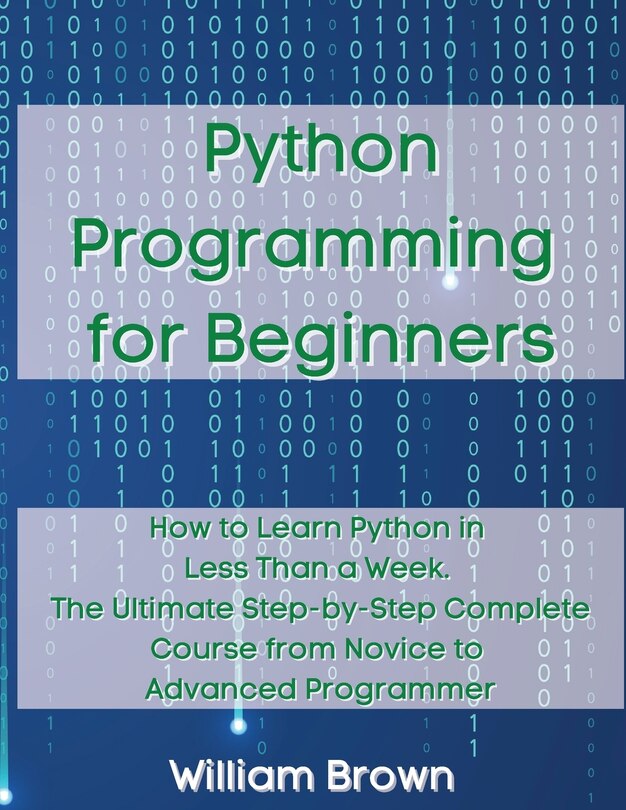 Front cover_Python Programming for Beginners