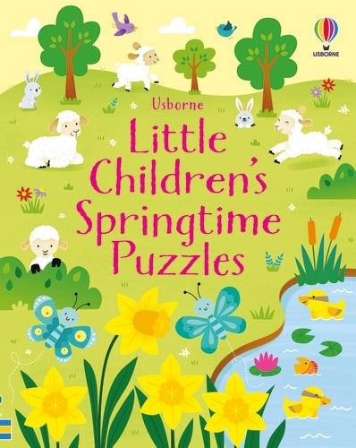 Front cover_Little Children's Springtime Puzzles