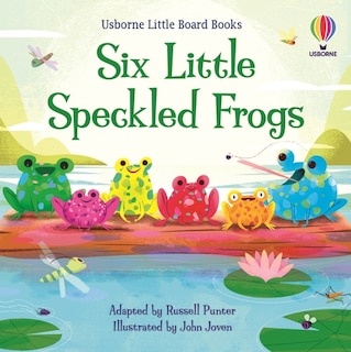 Front cover_Little Board Books: Six Little Speckled Frogs