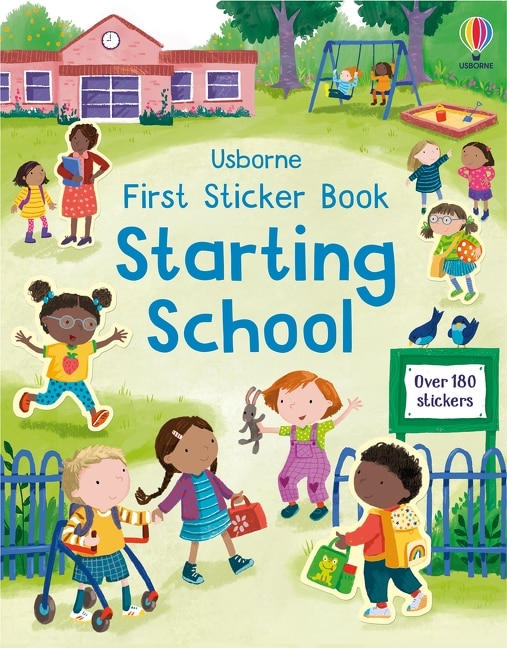 Front cover_First Sticker Book: Starting School
