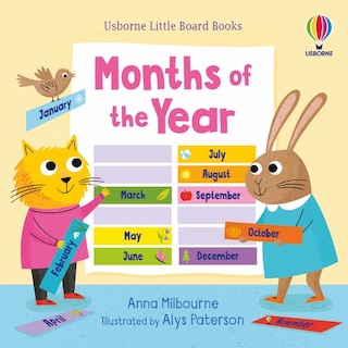 Front cover_Little Board Books: Months of the Year