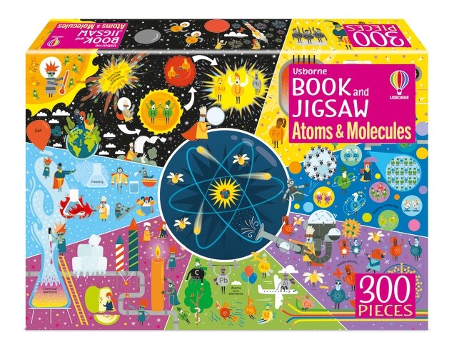 Front cover_Book And Jigsaw: Atoms and Molecules
