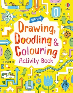 Front cover_Drawing Doodling And Colouring Activity Book