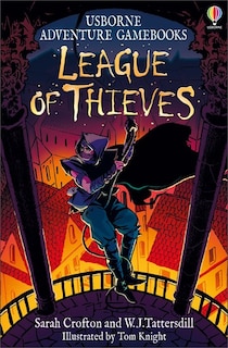 Front cover_USBORNE ADVENTURE GAMEBOOKS: LEAGUE OF THIEVES