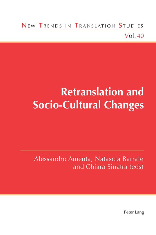 Couverture_Retranslation and Socio-Cultural Changes