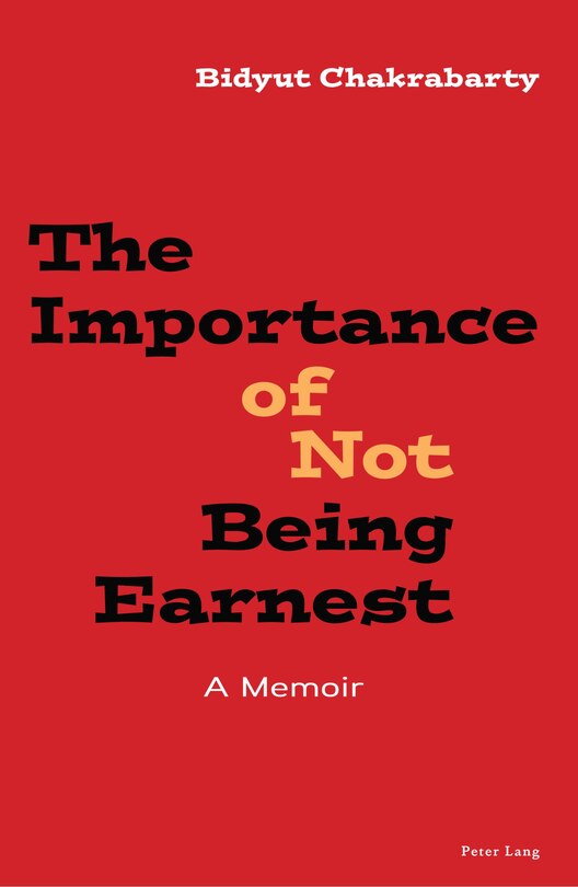 Front cover_The Importance of Not Being Earnest