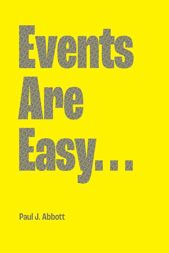 Couverture_Events Are Easy...