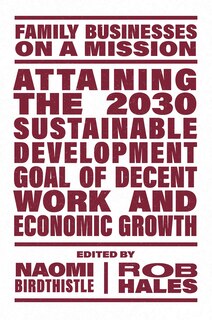 Couverture_Attaining the 2030 Sustainable Development Goal of Decent Work and Economic Growth
