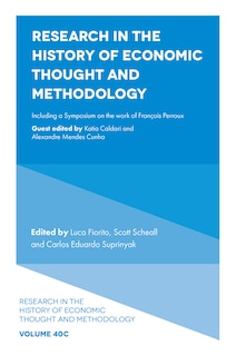 Couverture_Research in the History of Economic Thought and Methodology