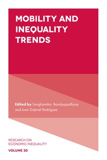 Front cover_Mobility and Inequality Trends