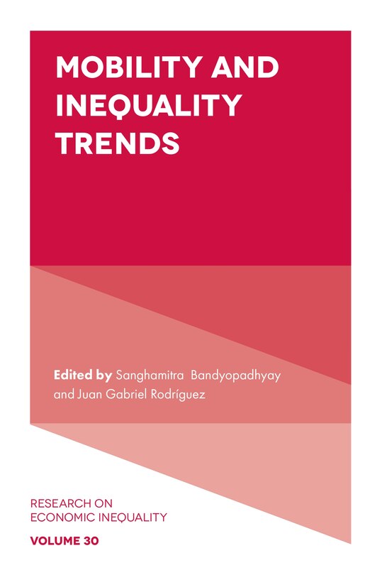 Front cover_Mobility and Inequality Trends