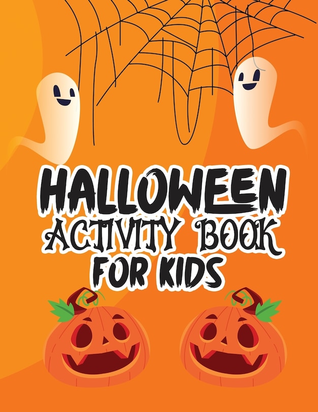 Front cover_Halloween activity book for kids