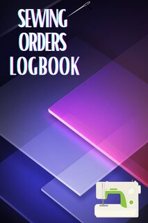 Front cover_Sewing Orders LogBook