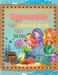 Front cover_Mermaids Coloring Book