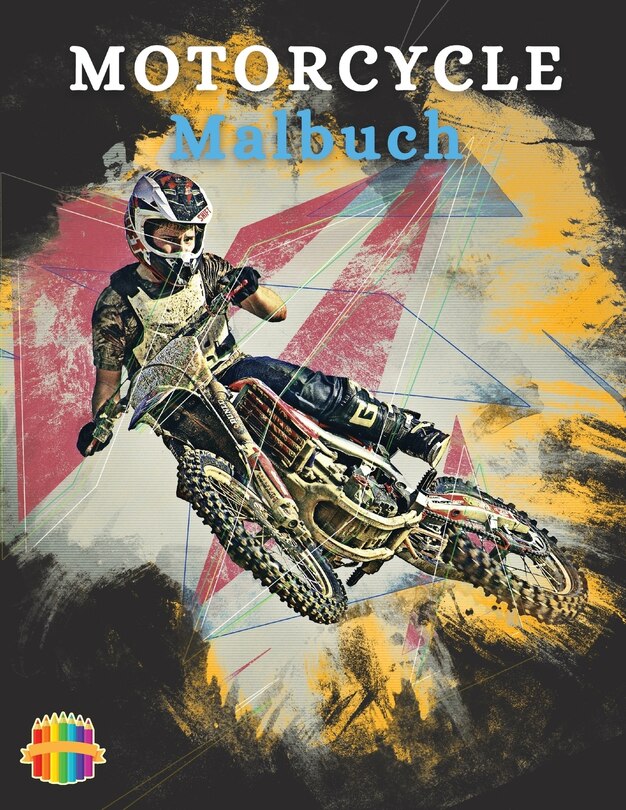 Front cover_Motorcycle Malbuch