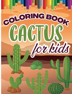 Couverture_Cactus Coloring Book for Kids