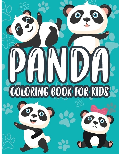 Front cover_Panda Coloring Book for Kids