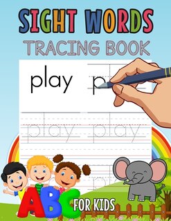 Front cover_Sight Words Tracing Book for Kids
