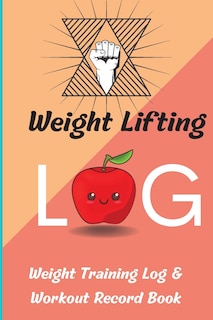 Front cover_Weight Lifting Log Book
