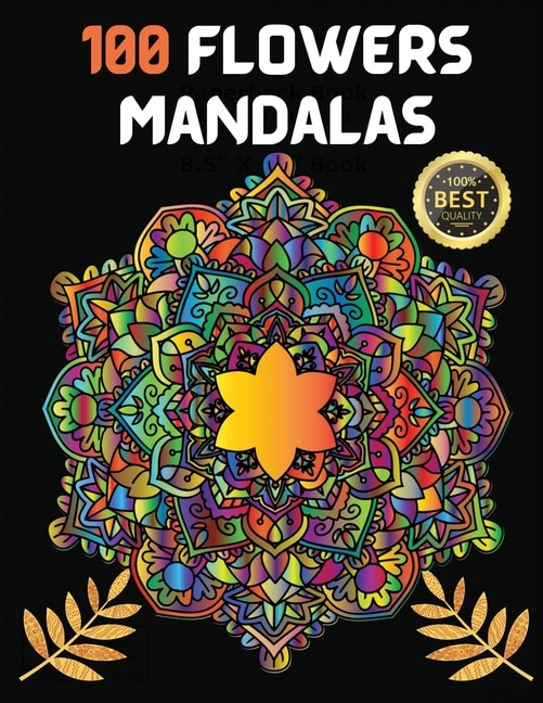 Front cover_100 Flowers Mandalas