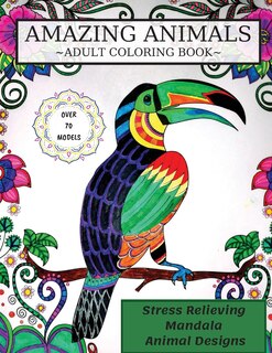Front cover_Amazing Animals Coloring Book